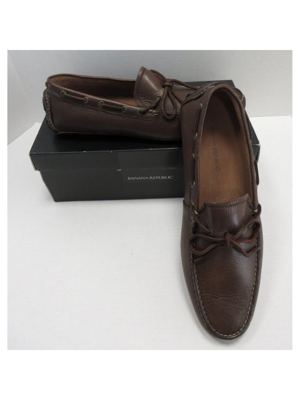 Banana Republic Shoes 11 M Leather Driving Boat Loafer Moccasin NEW